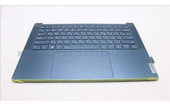 Lenovo 5CB1L80580 C-Cover with keyboard,Russian,Tidal Teal