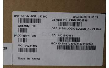 Lenovo 5CB1L83600 Lower Case C 82XF AL VT H45