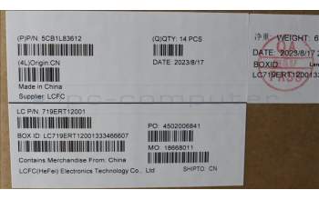 Lenovo 5CB1L83612 Cover L 82Y5 LCD COVER