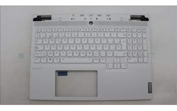 Lenovo 5CB1L83647 C-Cover with keyboard, Spanish, White, RGB Backlight, UK