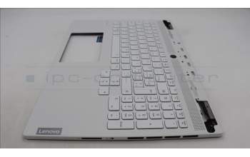 Lenovo 5CB1L83660 C-Cover with keyboard, Switzerland, White, RGB Backlight, UK