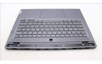 Lenovo 5CB1L83667 C-Cover with keyboard, Arabic, Slate Grey, Backlight, Fingerprint, US