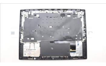 Lenovo 5CB1L83682 C-Cover with keyboard, Hungarian, Slate Grey, Backlight, Fingerprint, UK