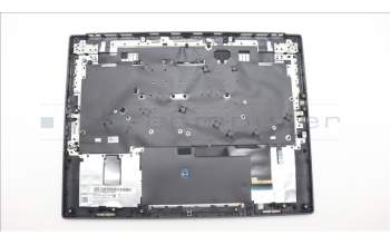 Lenovo 5CB1L83689 C-Cover with keyboard, Russian, Slate Grey, Backlight, Fingerprint, US