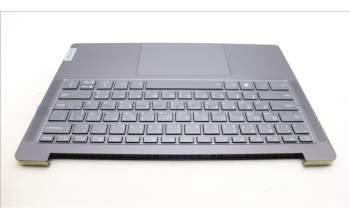 Lenovo 5CB1L88116 C-Abdeckung mit Tastatur, Arabisch, sturmgrau, Ohne Fingerabdruck, US