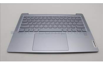 Lenovo 5CB1L88148 C-Cover with keyboard, Arabic, Mineral Grey, Fingerprint, US