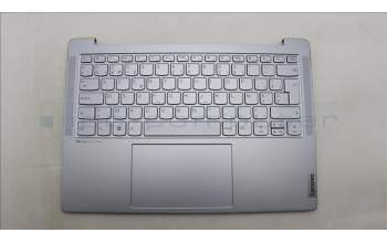 Lenovo 5CB1L88227 C-Cover with keyboard, Belgian, Mineral Grey, Non-Fingerprint, UK