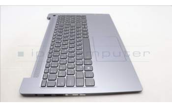 Lenovo 5CB1L88264 C-Abdeckung mit Tastatur, Bulgarisch, arktisgrau, Hintergrundbeleuchtung, Fingerabdruck, GB