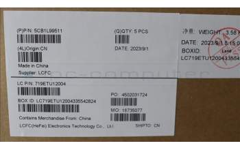 Lenovo 5CB1L99511 Tastatur inkl. TopcaseASM_EUROENGL83ERAGBL