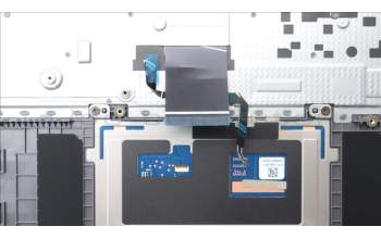 Lenovo 5CB1L99527 C-Cover with keyboard, Russian, Arctic Grey, Backlight, US