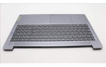 Lenovo 5CB1L99529 C-Cover with keyboard, Spanish, Arctic Grey, Backlight, UK