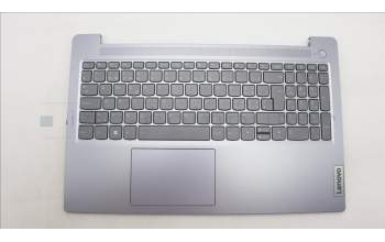 Lenovo 5CB1L99530 C-Cover with keyboard, Switzerland, Arctic Grey, Backlight, UK
