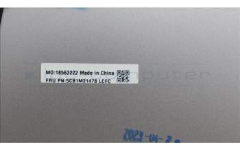 Lenovo 5CB1M21478 FRU COVER KE451_D_COVER_AL_ASSY_GY