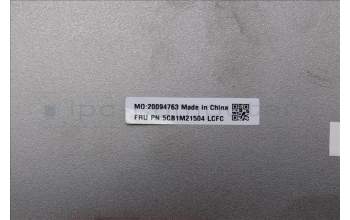 Lenovo 5CB1M21504 FRU LE460_D_CVR_PL_SUB_ASSY_GRAY