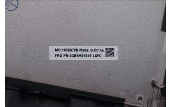 Lenovo 5CB1M21516 FRU LE620_D_COVER_PL_ASSY w/Screw