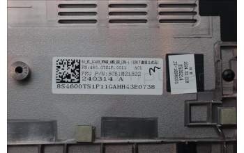 Lenovo 5CB1M21522 FRU D COVER,ASM,Plastic,WWAN,BLANC