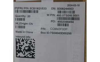 Lenovo 5CB1M21533 FRU D COVER ASM Plastic WLAN COOK