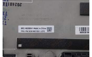 Lenovo 5CB1M21551 LX3E1_A_COVER_MG_ASSY_LP_BK