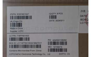 Lenovo 5CB1M21647 A-Cover, e-privacy LCD, LT6E0_ASSY