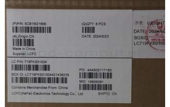 Lenovo 5CB1M21666 FRU COVER LT4E2_D_COVER_WLAN_GREY