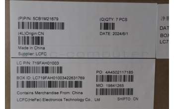 Lenovo 5CB1M21679 LX3E1_A_COVER_MG_ASSY_FHD_GR