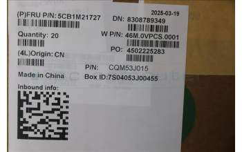 Lenovo 5CB1M21727 D COVER ASM GREY 500W Gen5