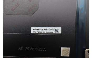 Lenovo 5CB1M21747 A-Cover, ME470, Black, ASSY_IR_33T