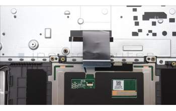 Lenovo 5CB1M23522 C-Cover with keyboard, French, Arctic Grey, Non-Backlight, Fingerprint, US