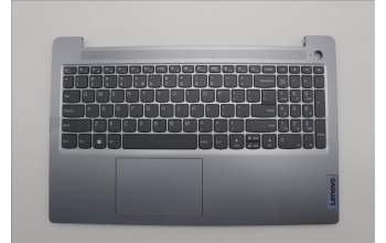 Lenovo 5CB1M23534 C-Cover with keyboard, US English Euro, Arctic Grey, Non-Backlight, Fingerprint, US