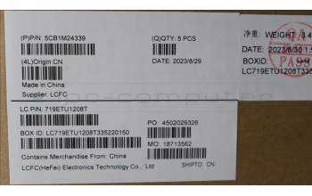 Lenovo 5CB1M24339 Tastatur inkl. Topcase ASM_POR L 83ERAG NBL