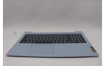 Lenovo 5CB1M36679 C-Cover with keyboard, Spanish, Frost Blue, Non-Backlight, UK