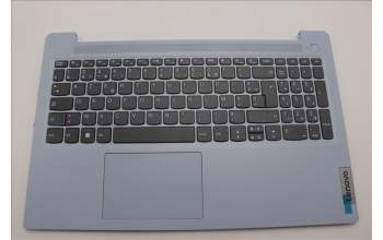 Lenovo 5CB1M36688 C-Cover with keyboard, French, Frost Blue, Non-Backlight, US