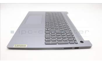 Lenovo 5CB1M45206 C-Cover with keyboard, French, Arctic Grey, Backlight, Fingerprint, US
