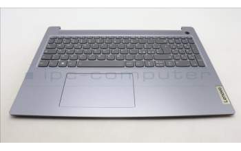 Lenovo 5CB1M45215 C-Cover with keyboard, Italian, Arctic Grey, Backlight, Fingerprint, UK