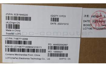 Lenovo 5CB1M45220 Tastatur inkl. Topcase ASM_POR L 83ESFPAGBL