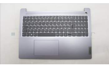 Lenovo 5CB1M46049 C-Cover with keyboard, Italian, Arctic Grey, Non-Backlight, Fingerprint, UK