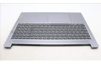 Lenovo 5CB1M46079 C-Cover with keyboard, UK English, Arctic Grey, Non-Backlight, Non-Fingerprint, UK