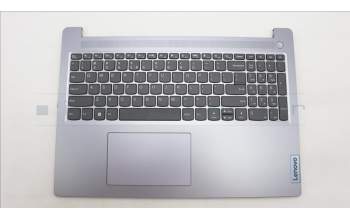 Lenovo 5CB1M46102 C-Cover with keyboard, US English Euro, Arctic Grey, Non-Backlight, Non-Fingerprint, US