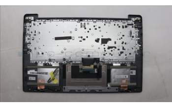 Lenovo 5CB1M46172 C-Cover with keyboard, Belgian, Arctic Grey, Fingerprint, UK