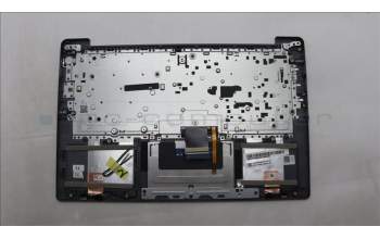 Lenovo 5CB1M46200 C-Cover with keyboard, UK English, Arctic Grey, Fingerprint, UK