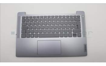 Lenovo 5CB1M46219 C-Cover with keyboard, Italian, Arctic Grey, Non-Fingerprint, UK