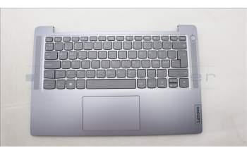 Lenovo 5CB1M46223 C-Cover with keyboard, Nordic, Arctic Grey, Non-Fingerprint, UK
