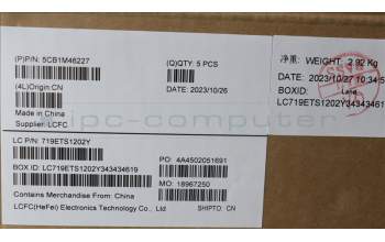 Lenovo 5CB1M46227 C-Cover with keyboard, Spanish, Arctic Grey, Non-Fingerprint, UK