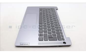 Lenovo 5CB1M46376 C-Cover with keyboard,German,Arctic Grey,Fingerprint