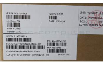 Lenovo 5CB1M46406 Tastatur inkl. Topcase ASM_FRA L 83EQNFPAGN