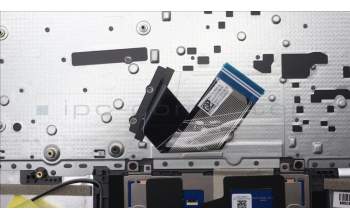 Lenovo 5CB1M46407 C-Cover with keyboard, German, Arctic Grey, Non-Fingerprint, UK