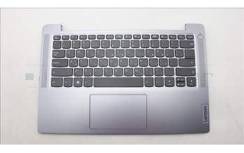 Lenovo 5CB1M46411 C-Cover with keyboard, Hebrew, Arctic Grey, Non-Fingerprint, US