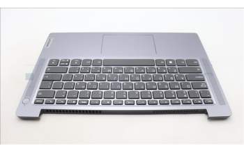 Lenovo 5CB1M46411 C-Cover with keyboard, Hebrew, Arctic Grey, Non-Fingerprint, US