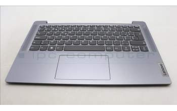 Lenovo 5CB1M46414 C-Cover with keyboard, Belgian, Arctic Grey, Non-Fingerprint, UK