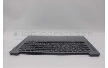 Lenovo 5CB1M46420 C-Cover with keyboard, Bulgarian, Arctic Grey, Non-Fingerprint, UK